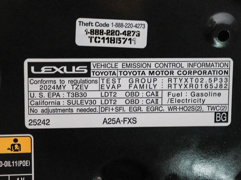 Used 2024 Lexus NX 450h+ AWD w/ Vision Package image 29