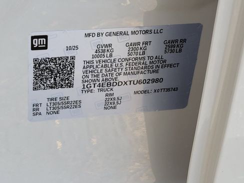 New 2026 GMC Hummer EV 4x4 Crew Cab w/ LPO, Dark Essentials Package image 12