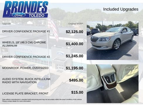 Used 2015 Buick LaCrosse Premium w/ Driver Confidence Package #1 FWD image 6