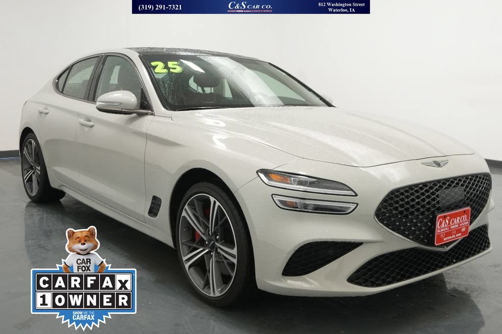 Used 2025 Genesis G70 2.5T w/ Sport Prestige Package AWD/4WD image 1