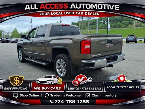 Used 2014 GMC Sierra 1500 SLT w/ SLT Crew Cab Value Package AWD/4WD image 4