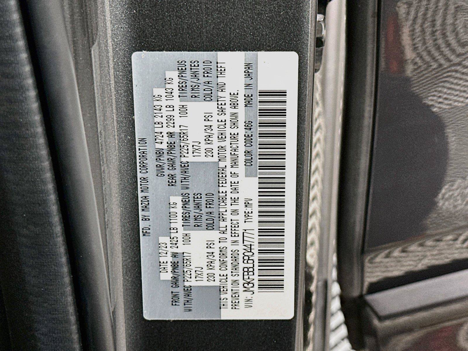 Used 2024 MAZDA CX-5 AWD 2.5 S w/ Select Package image 22