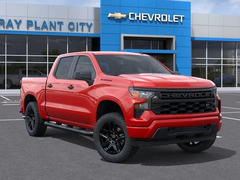 New 2026 Chevrolet Silverado 1500 Custom w/ Turbomax Blackout Package RWD image 7