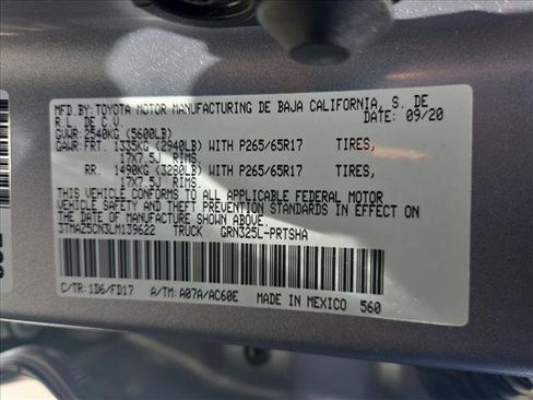 Used 2020 Toyota Tacoma TRD Sport w/ Technology Package RWD image 22