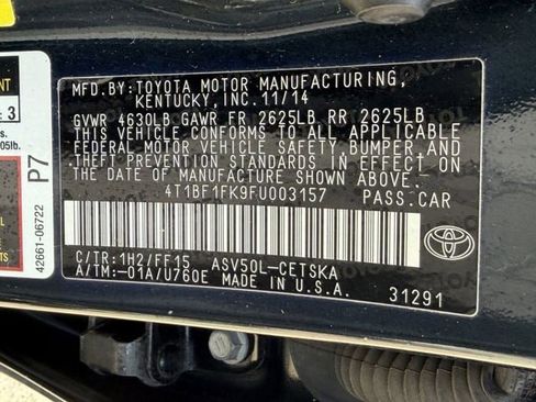 Used 2015 Toyota Camry SE w/ Moonroof Package image 31