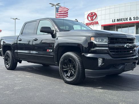 Used 2018 Chevrolet Silverado 1500 LTZ Z71 w/ Midnight Edition AWD/4WD image 1