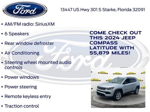 Used 2024 Jeep Compass Latitude AWD/4WD image 17