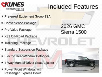 New 2026 GMC Sierra 1500 Pro w/ Pro Value Package