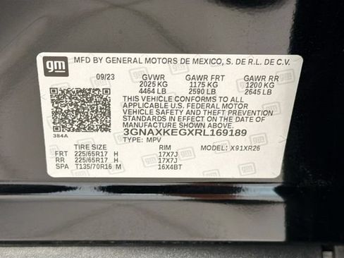 Certified 2024 Chevrolet Equinox LT w/ LPO, Floor Liner Package FWD image 27