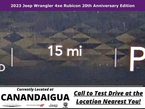 New 2023 Jeep Wrangler Unlimited Rubicon 4xe AWD/4WD image 29