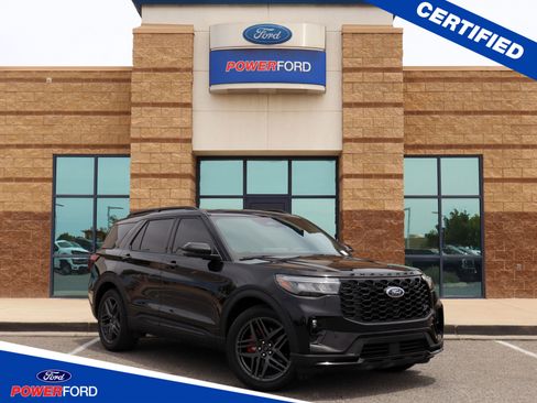 Certified 2025 Ford Explorer ST w/ Sun And Sound Package AWD/4WD image 1