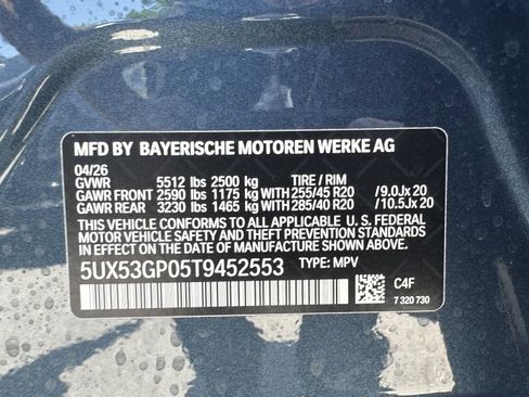 New 2026 BMW X3 xDrive30i AWD/4WD image 33