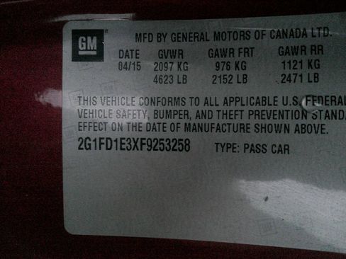 Used 2015 Chevrolet Camaro LT w/ RS Package image 10