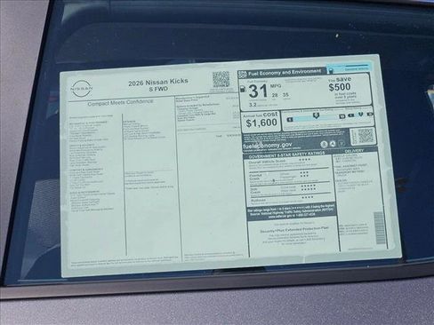 New 2026 Nissan Kicks S FWD image 17
