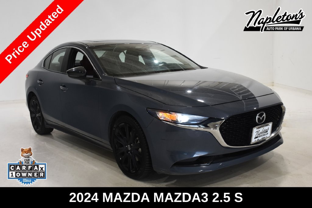 Used 2024 MAZDA MAZDA3 s AWD/4WD image 1