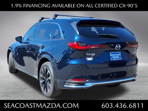 Certified 2025 MAZDA CX-90 3.3 Turbo S w/ Premium Package AWD/4WD image 3