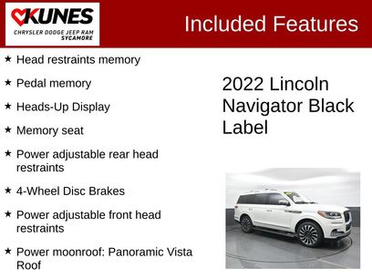 Used 2022 Lincoln Navigator Black Label