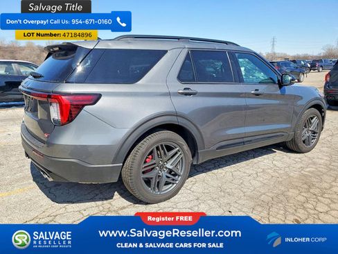 Used 2025 Ford Explorer ST w/ Sun And Sound Package AWD/4WD image 4