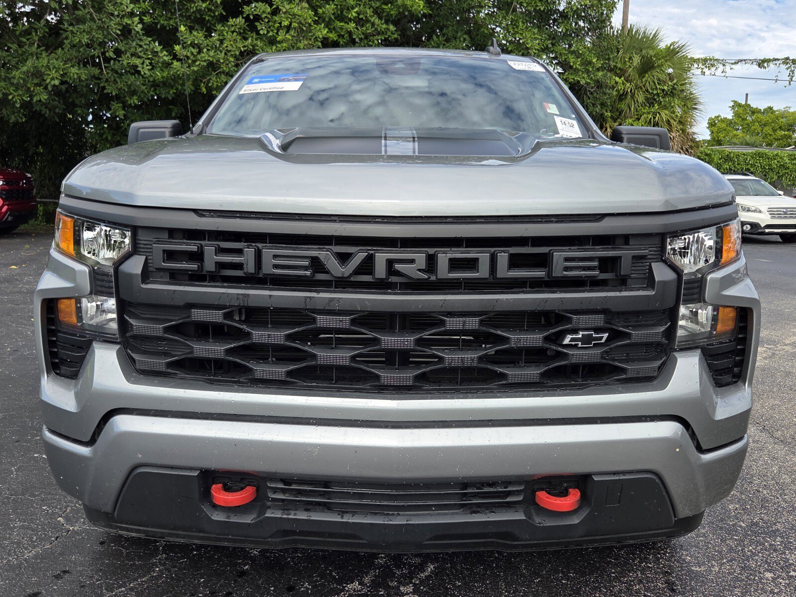 Certified 2025 Chevrolet Silverado 1500 Custom w/ Rally Edition RWD image 8