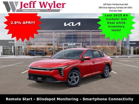 New 2025 Kia K4 LXS image 1