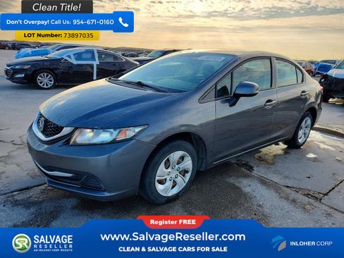 Used 2013 Honda Civic LX image 1