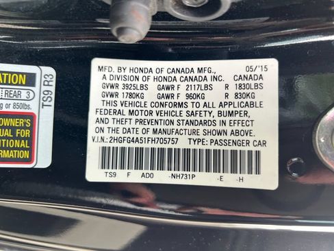 Used 2015 Honda Civic Si image 17