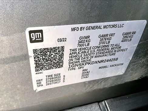 Used 2022 Chevrolet Tahoe Z71 AWD/4WD image 43