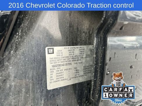 Used 2016 Chevrolet Colorado Z71 w/ Z71 Midnight Edition image 19