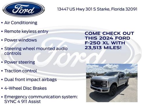 Certified 2024 Ford F250 XL w/ STX Appearance Package AWD/4WD image 18