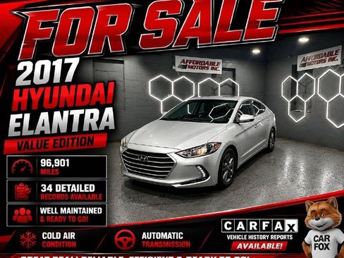 Used 2017 Hyundai Elantra Value Edition w/ Cargo Package FWD image 1