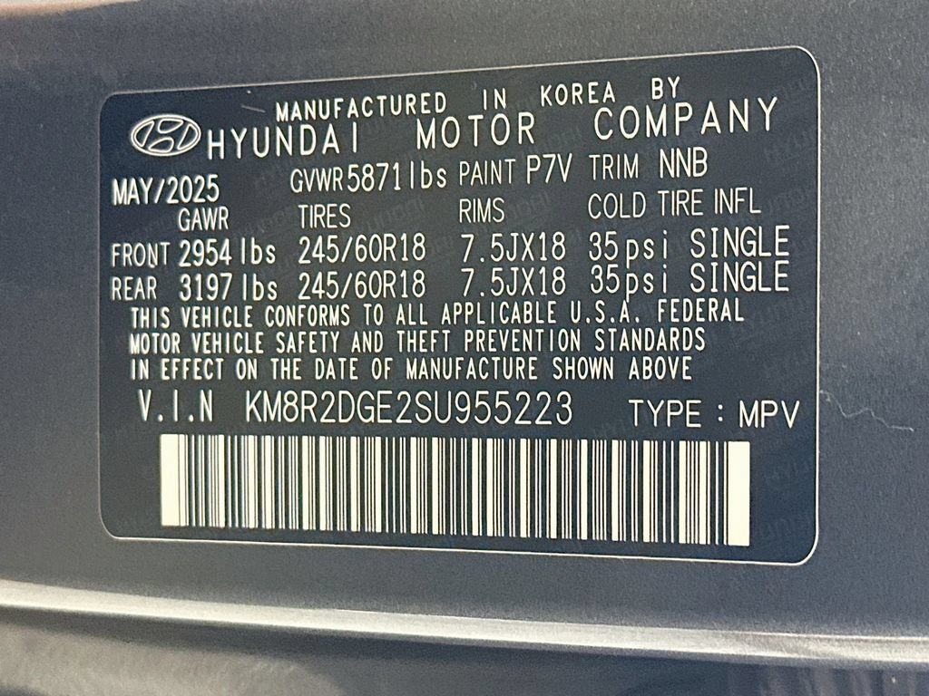 Used 2025 Hyundai Palisade SEL AWD/4WD image 16