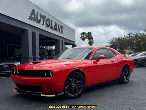 Used 2021 Dodge Challenger R/T w/ Blacktop Package RWD image 1