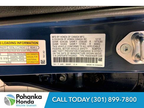 New 2026 Honda Civic Sport image 21