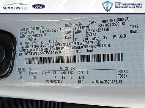 New 2026 Ford F150 STX w/ F-150 LOBO Package AWD/4WD image 33