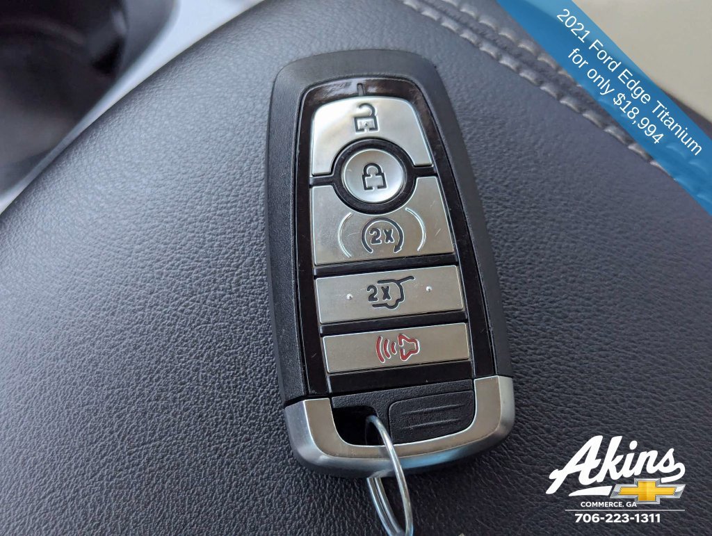 Used 2021 Ford Edge Titanium w/ Cargo Accessory Package FWD image 30