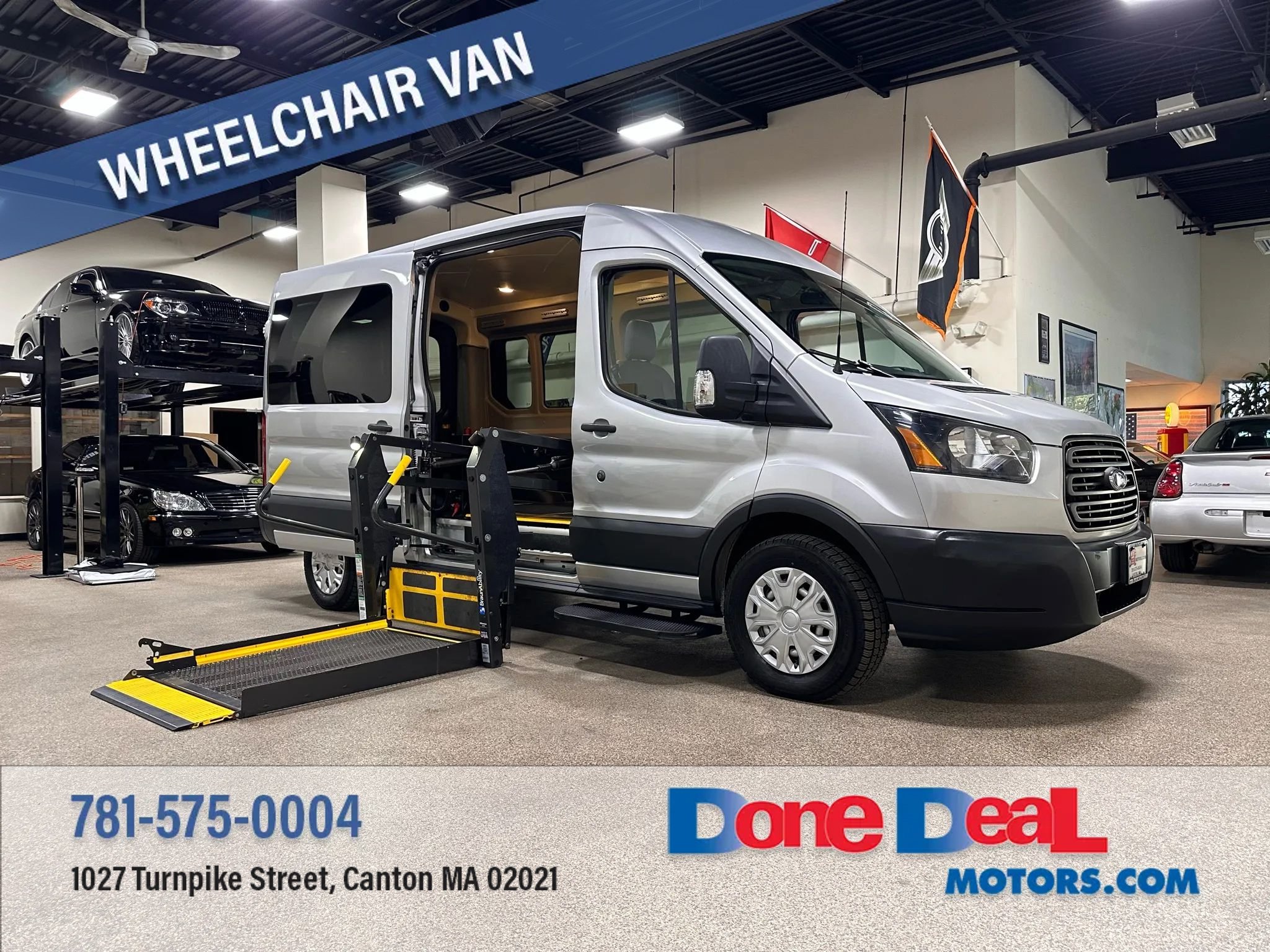 Used 2015 Ford Transit 350 148 Medium Roof RWD image 1