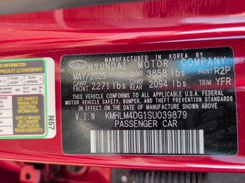 Certified 2025 Hyundai Elantra Sport FWD image 35