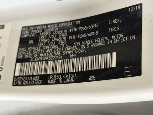Used 2019 Lexus GX 460 Premium w/ Premium Package AWD/4WD image 29