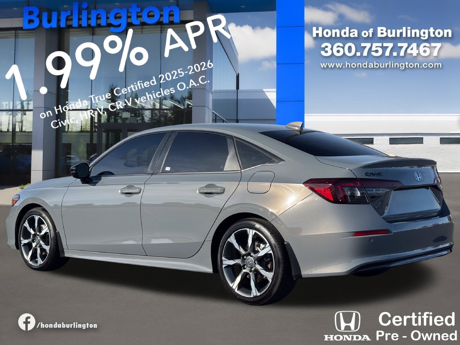 Used 2026 Honda Civic Sport Touring image 4