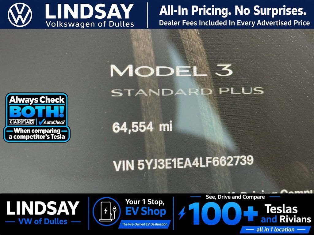 Used 2020 Tesla Model 3 Standard Range Plus RWD image 30