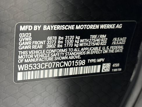 Used 2024 BMW iX M60 AWD/4WD image 30