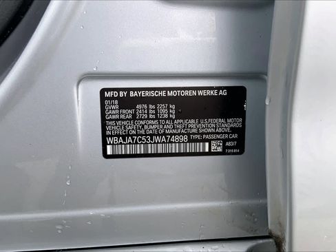 Used 2018 BMW 530i xDrive image 33