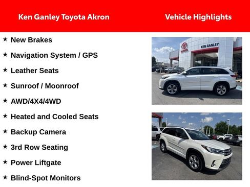 Used 2018 Toyota Highlander Limited AWD/4WD image 2