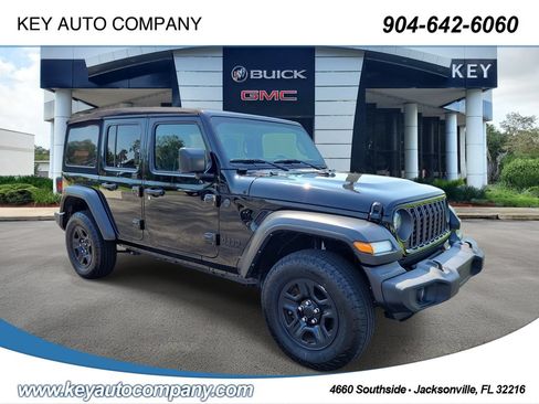 Used 2024 Jeep Wrangler Unlimited Sport AWD/4WD image 1