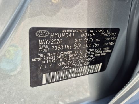 New 2026 Hyundai Sonata Blue FWD image 34
