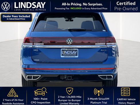 Certified 2025 Volkswagen Atlas SEL Premium R-Line AWD/4WD image 6