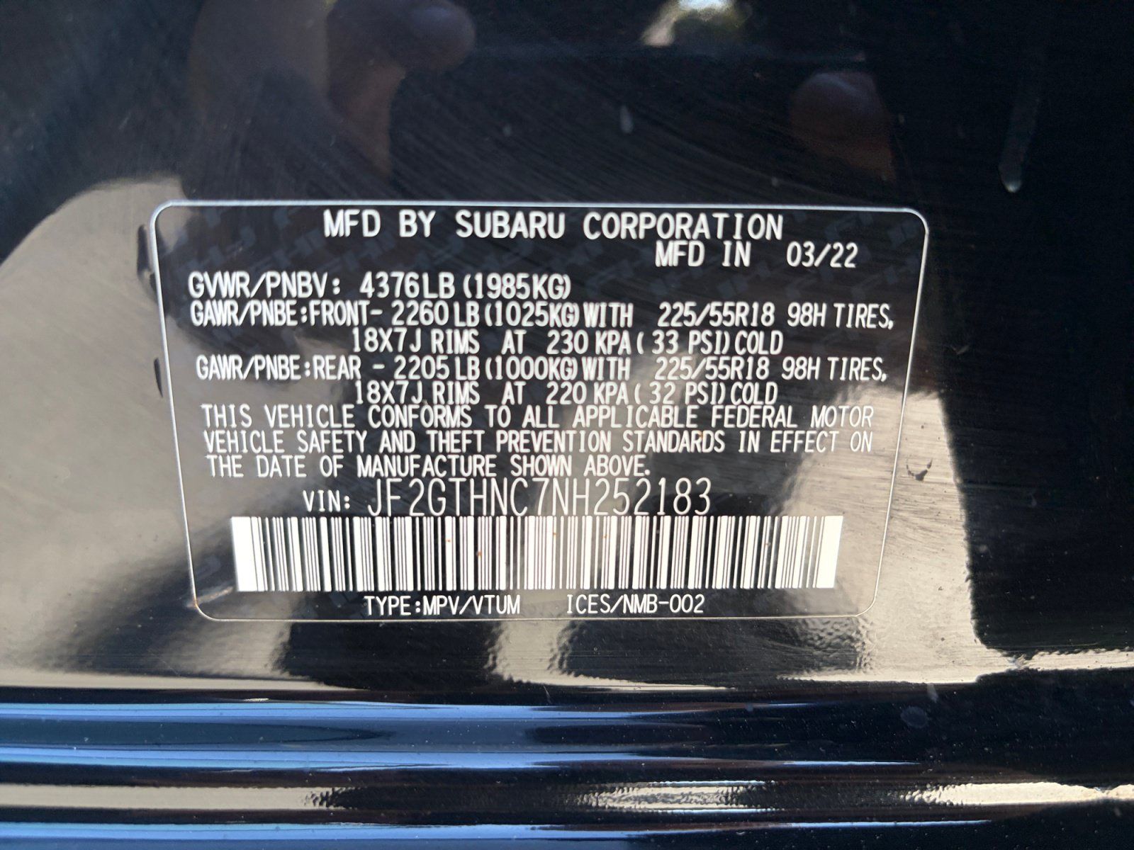 Used 2022 Subaru Crosstrek 2.5i Limited w/ Moonroof Package 2 AWD/4WD image 32