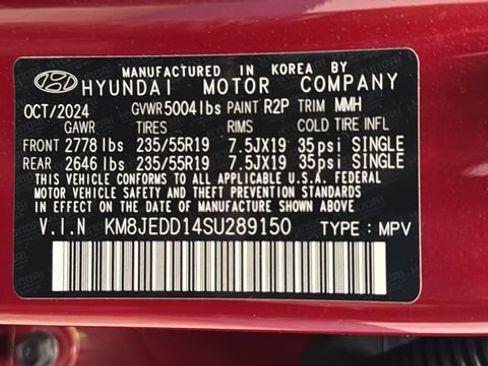 Used 2025 Hyundai Tucson Limited AWD/4WD image 28