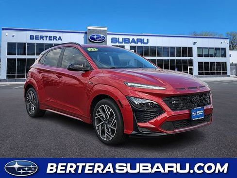 Used 2022 Hyundai Kona N Line w/ Tech Package AWD/4WD image 2