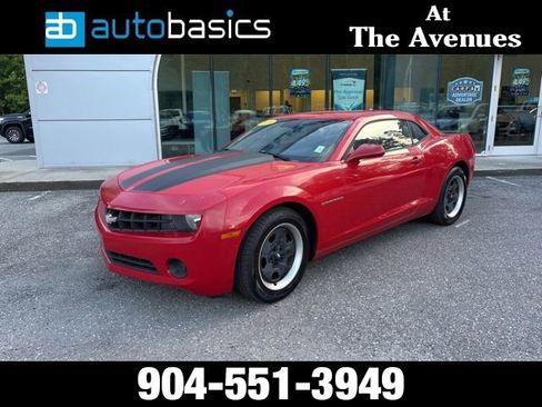 Used 2010 Chevrolet Camaro LS w/ Black Stripe Package RWD image 1